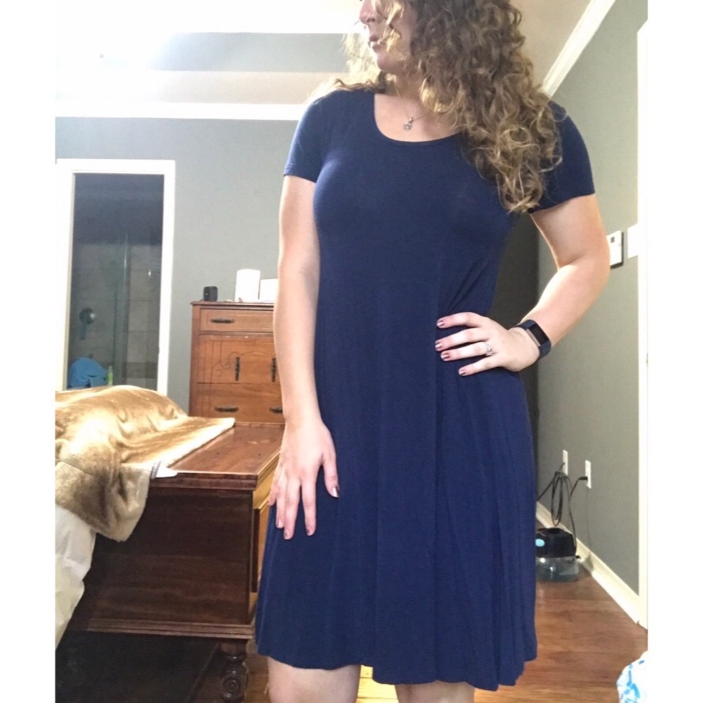 Navy Blue Dress